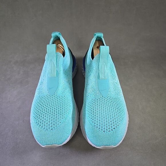 Nike Epic Phantom React Flyknit Running Shoes Mint BV0415-300 Women US Sz 5.5 - Picture 3 of 10